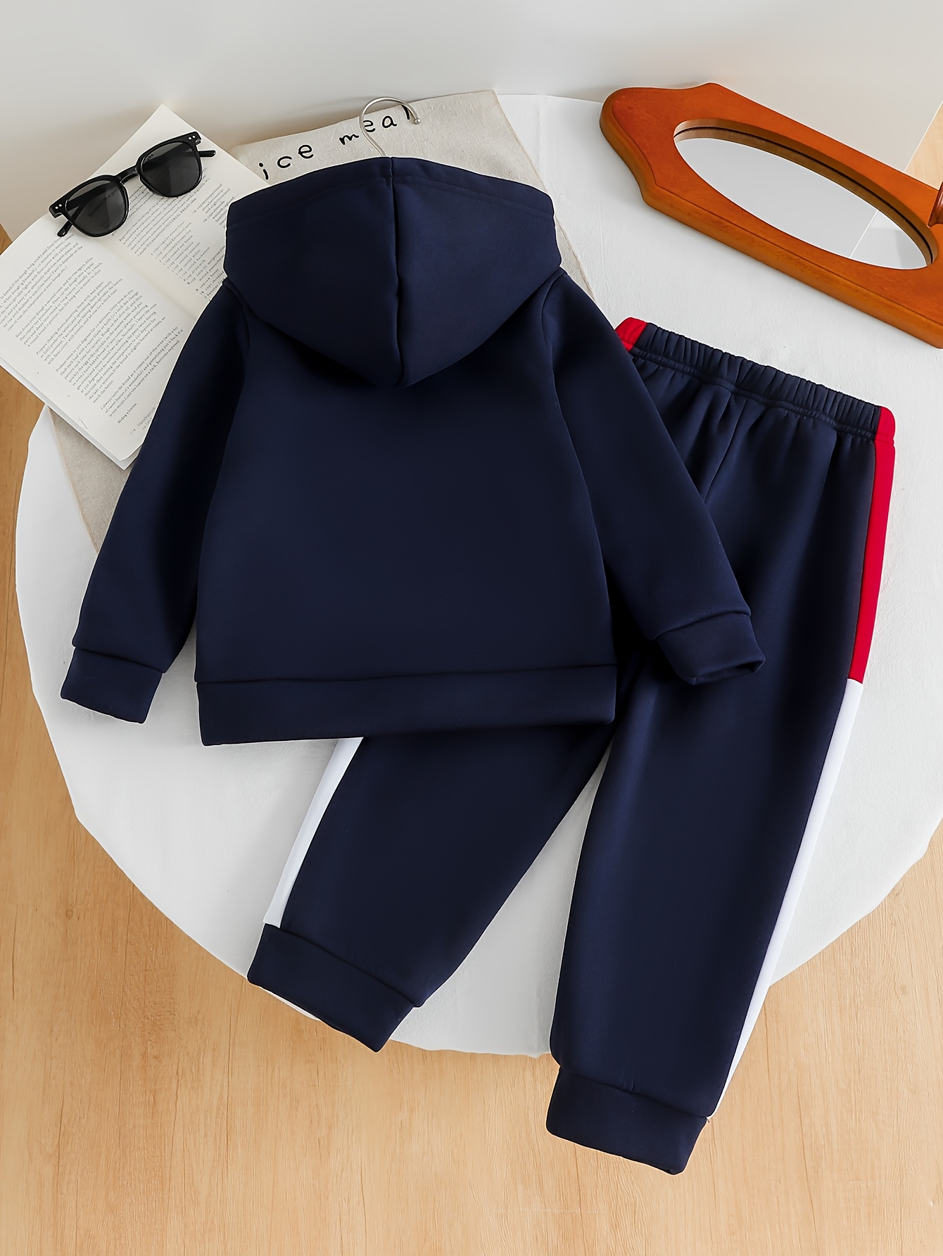 Navy Colorblock Sport Set product image