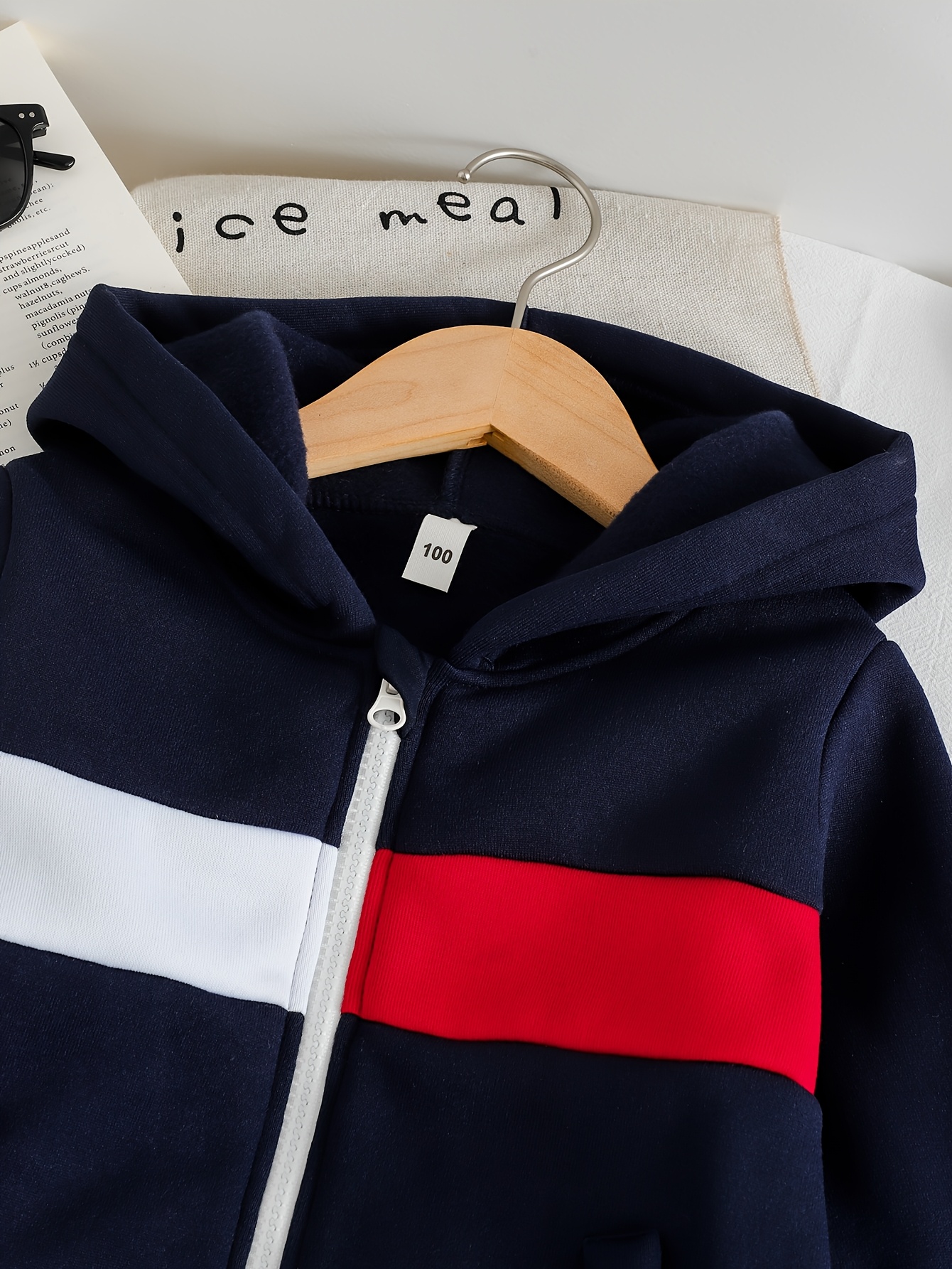 Navy Colorblock Sport Set product image
