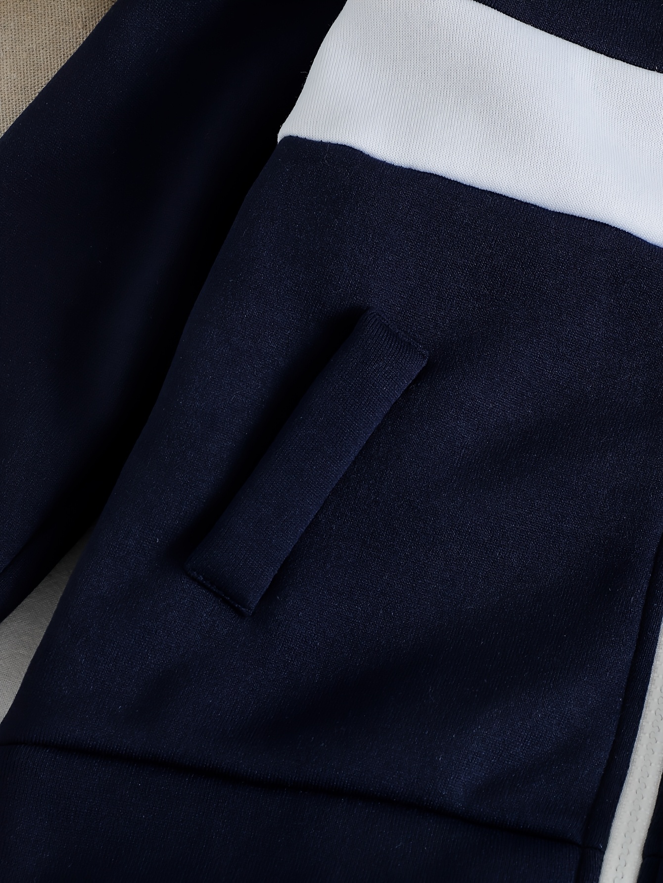 Navy Colorblock Sport Set product image